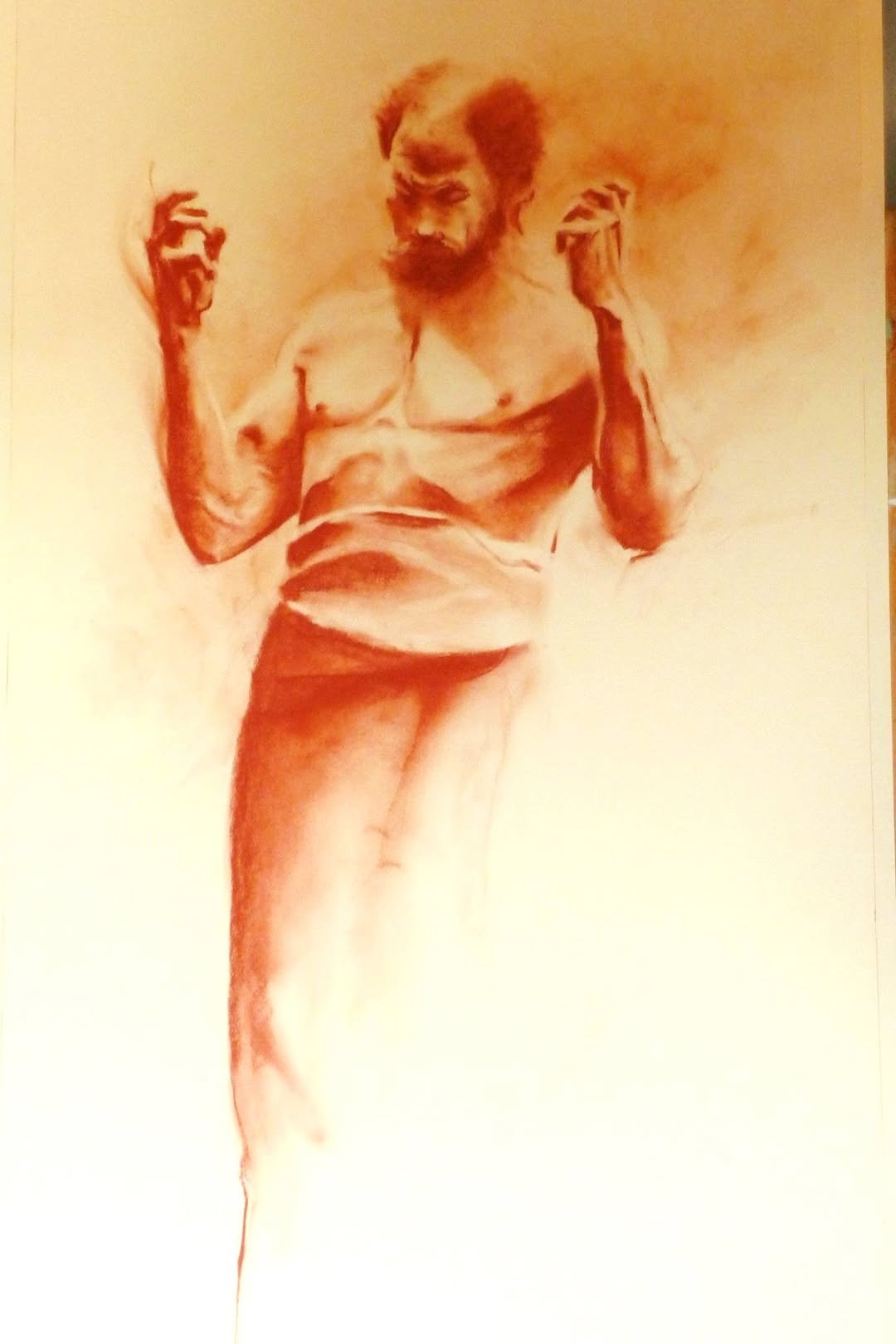 Sanguine de Matthieu Brazes : danseur de flamenco